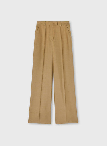 PANTALONI SARTORIALI IN SETA