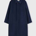 Retori Double Jacquard Coat Navy And Sky - Ready To Wear - Luxury Overcoats for Men