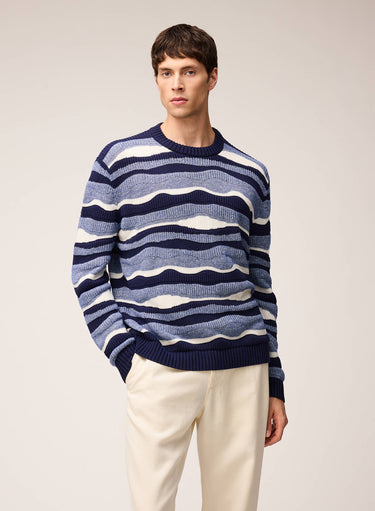 GIROCOLLO IN MAGLIA JACQUARD