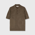 Retori Botanical Polo Military Green - Knitwear - Luxury Polos for Men