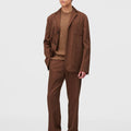 Retori Four Pockets Denim Pants Clay - Ready To Wear - Luxury Trousers for Men - Full Model