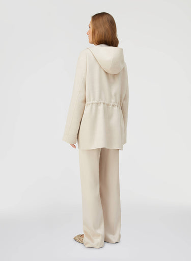 Retori Rope Reversible Parka Ivory And Natural - Ready To Wear - Luxury Parkas for Women