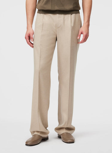 Retori Relaxed Pants Natural - Ready To Wear - Luxury Trousers for Men - Front