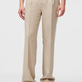 Retori Relaxed Pants Natural - Ready To Wear - Luxury Trousers for Men - Front