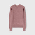 Retori Window Crewneck Rose - Knitwear - Luxury Sweaters for Men