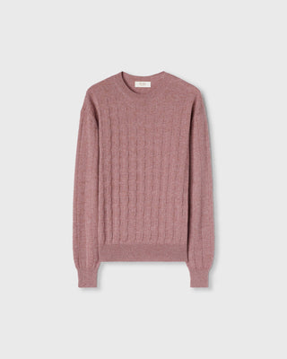 Retori Window Crewneck Rose - Knitwear - Luxury Sweaters for Men