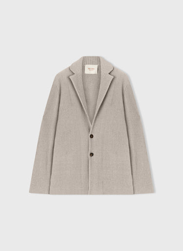 Retori Knitted Blazer Natural - Ready To Wear - Luxury Coats & Jackets for Men