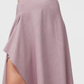 Retori Asymmetrical Skirt Iris - Ready To Wear - Luxury Skirts for Women - Detail
