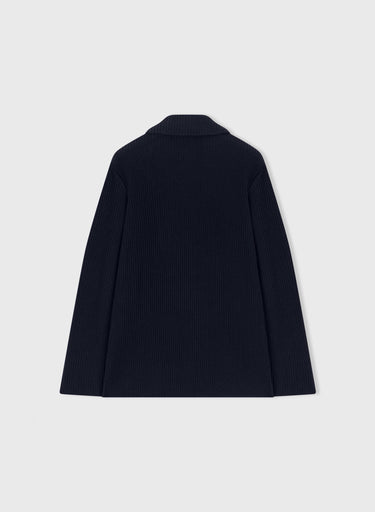 Retori Knitted Blazer Navy - Ready To Wear - Luxury Coats & Jackets for Men