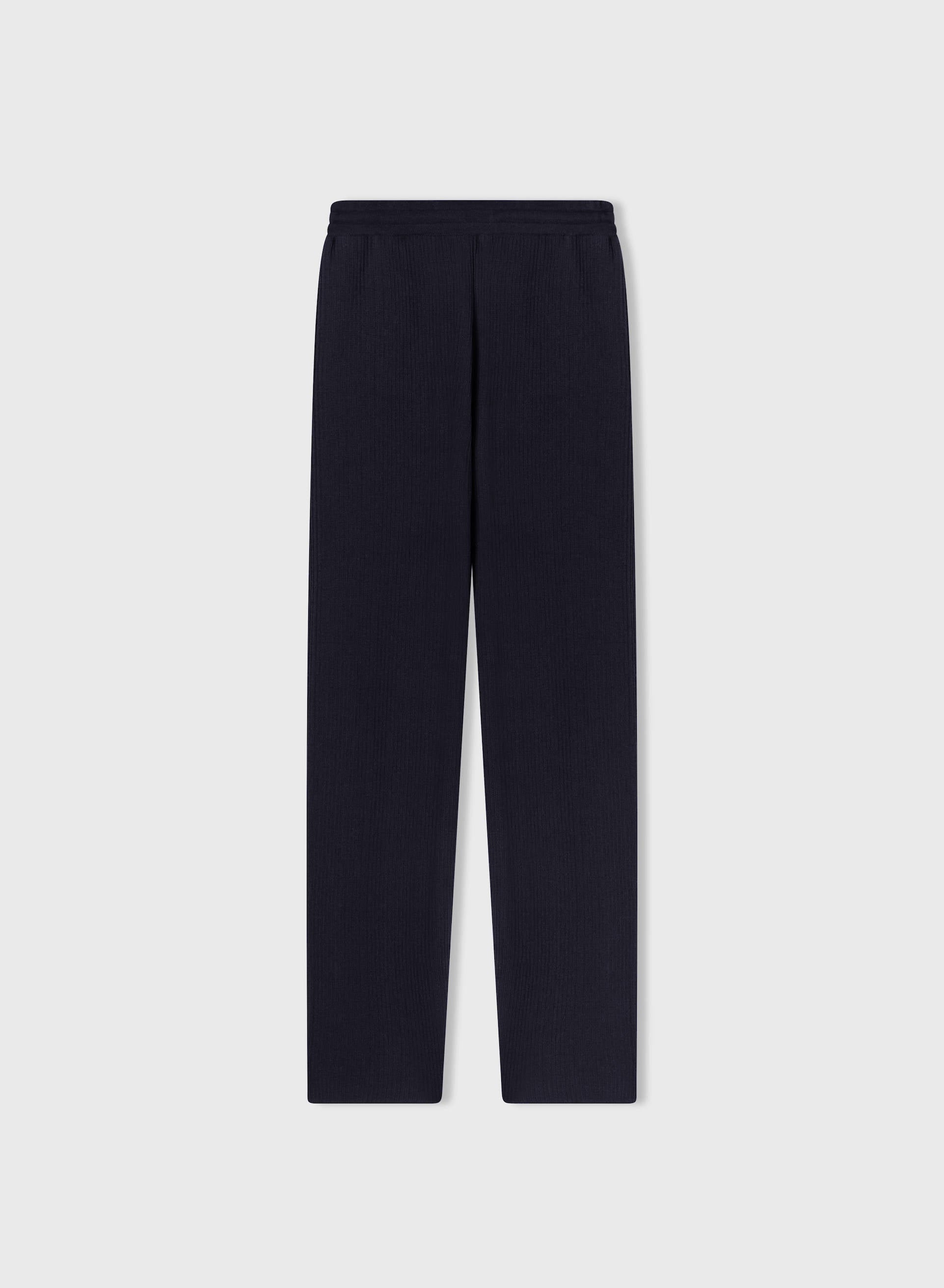 KNITTED PANTS NAVY