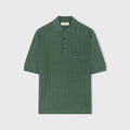 Retori Mini Cable Polo Shirt Green - Ready To Wear - Luxury Polos for Men