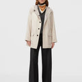 Retori Double Rope Reversible Parka Ivory And Natural - Ready To Wear - Luxury Parkas for Women - Full Model