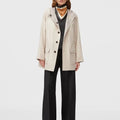 Retori Double Rope Reversible Parka Ivory And Natural - Ready To Wear - Luxury Parkas for Women - Full Model