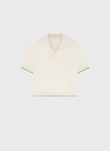 Retori Relaxed Polo Butter - Ready To Wear - Luxury Polos for Women