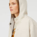 Retori Rope Reversible Parka Ivory And Natural - Ready To Wear - Luxury Parkas for Women