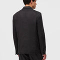 Retori Double Breasted Blazer Anthracite - Ready To Wear - Luxury Coats & Jackets for Men - Back
