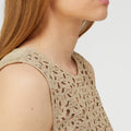Retori Iconic Knot Cropped Top Gold - Ready To Wear - Luxury Crop Tops for Women