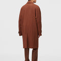 Retori Packable Trench Clay - Ready To Wear - Luxury Trench Coats for Men and Women - Back Man