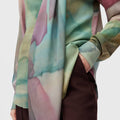 Retori Scarf Shirt Multicolor - Ready To Wear - Luxury Shirts for Women - Detail