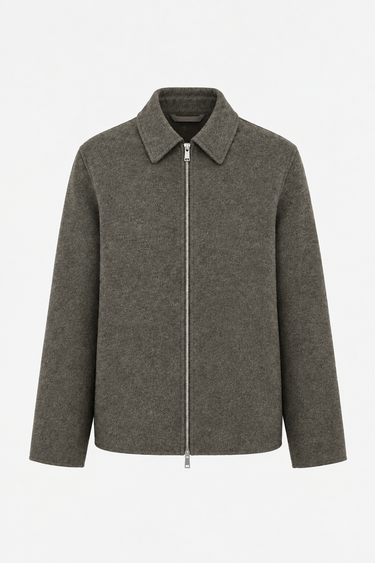 HEAVY DOUBLE ZIP UP JACKET