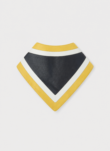 COLOR BLOCK BANDANA SCARF