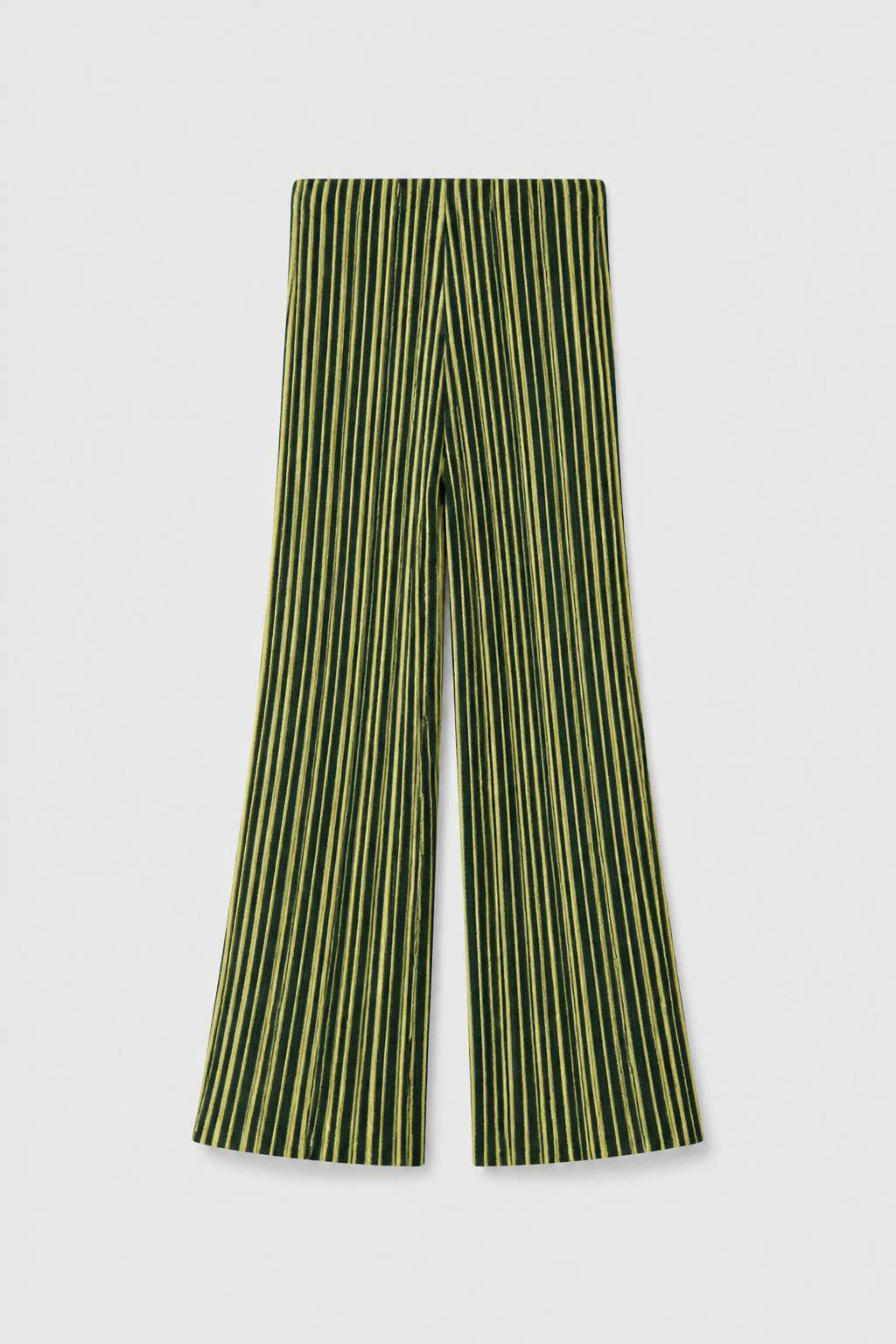 PANTALONI AMPI A RIGHE