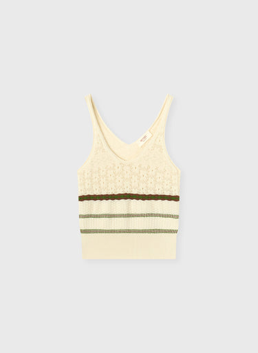 MIX STITCH KNIT TOP