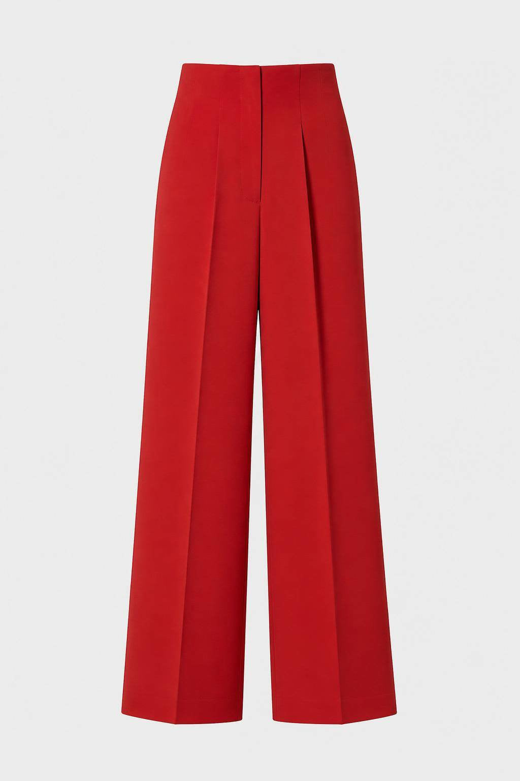 SATIN HIGH WAISTED PANTS