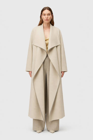 CAPPOTTO DOUBLE CON COLLO A SCIALLE