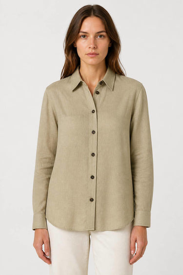 CAMICIA DA DONNA IN LINO MANO PESCA