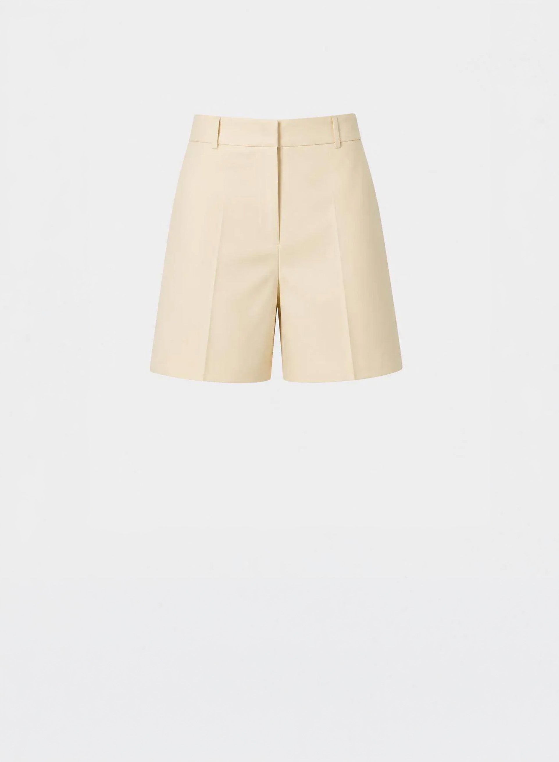 POPELINE COTTON STRETCH SHORTS