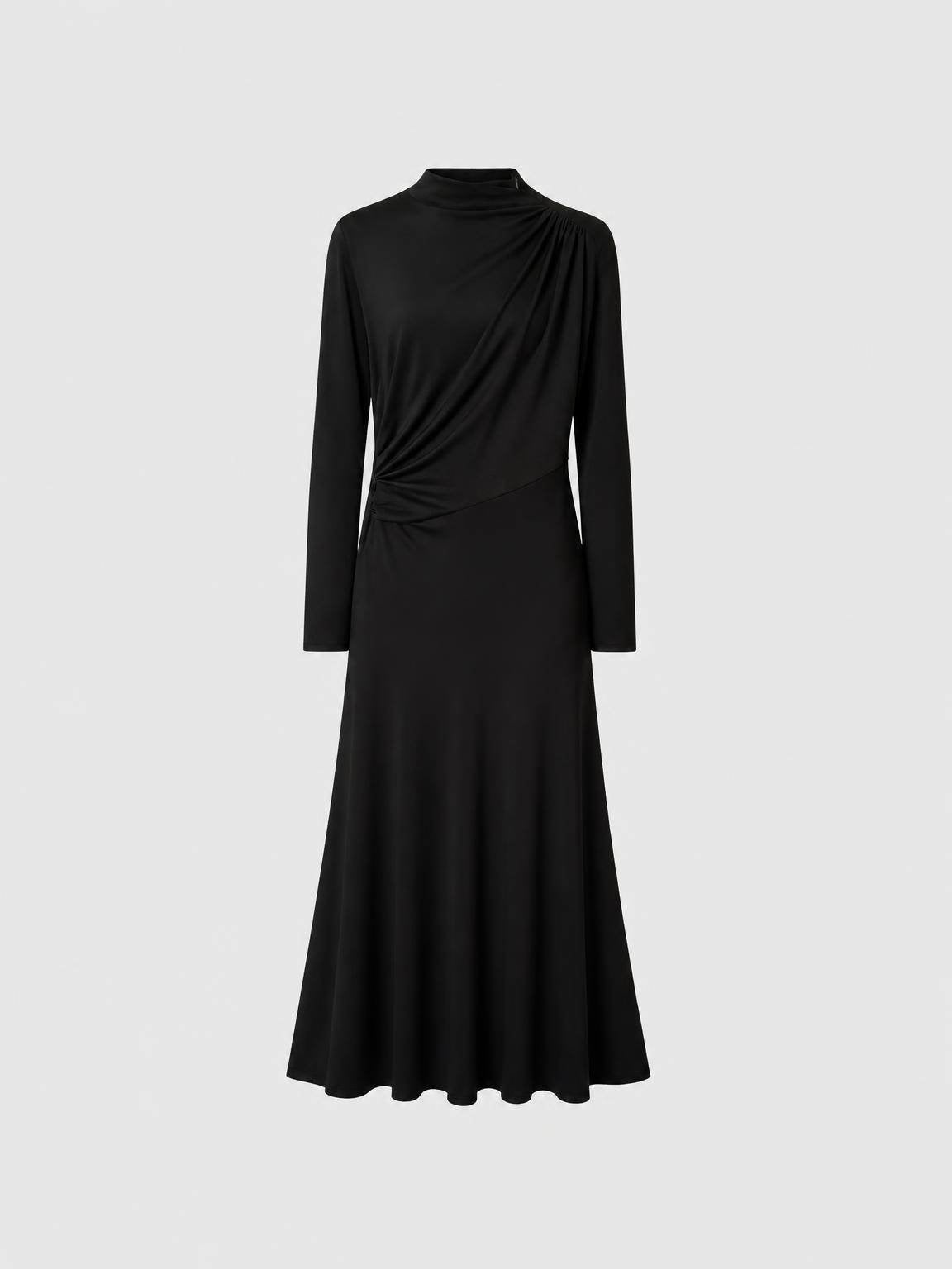 JERSEY WRAP DRESS