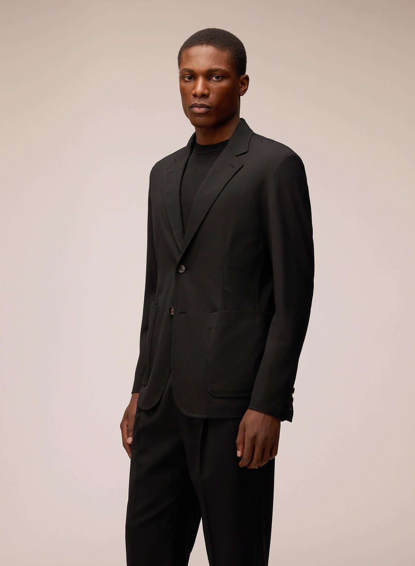 BLAZER IN LANA ELASTICIZZATA