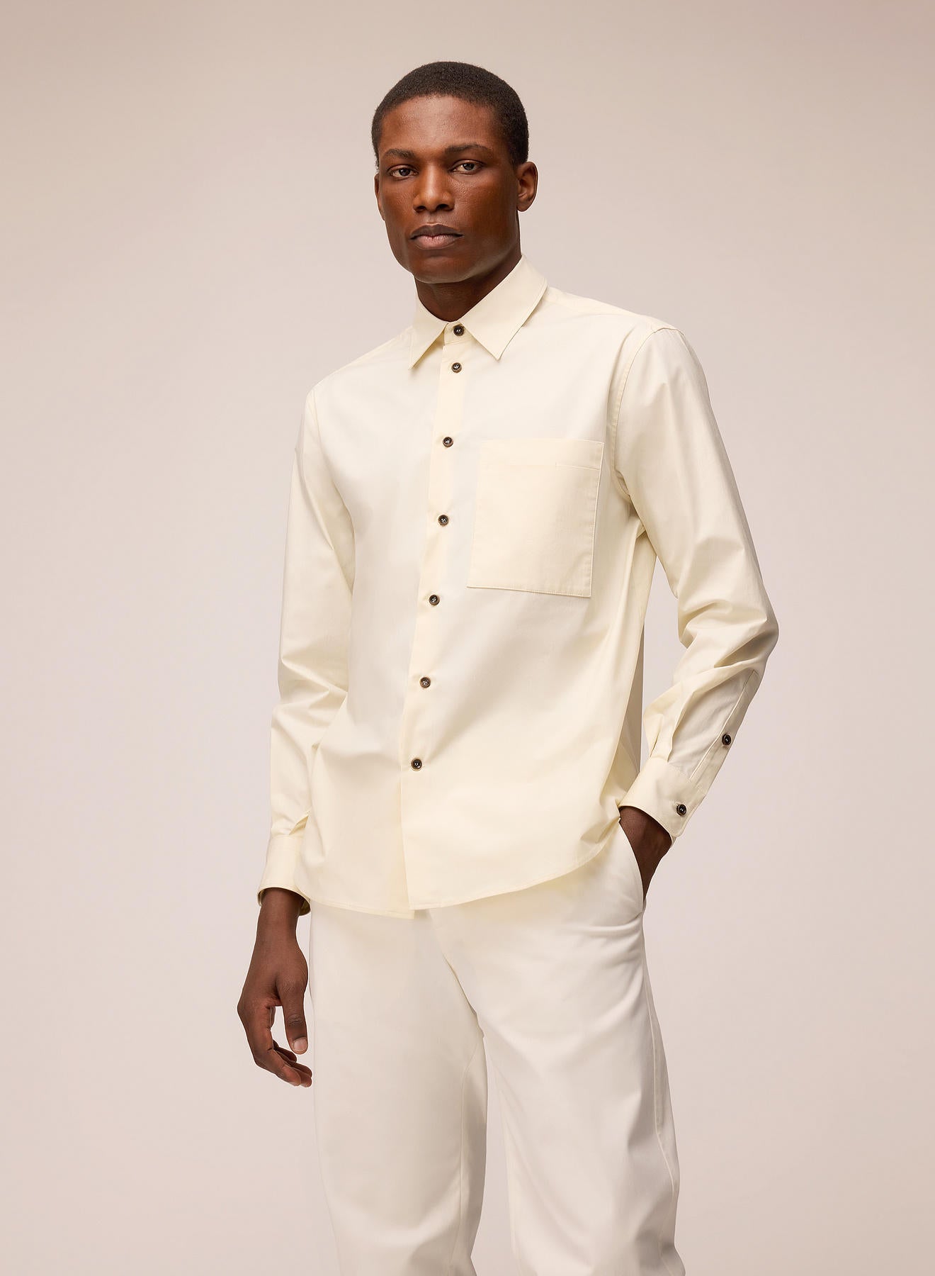 CAMICIA IN POPELINE