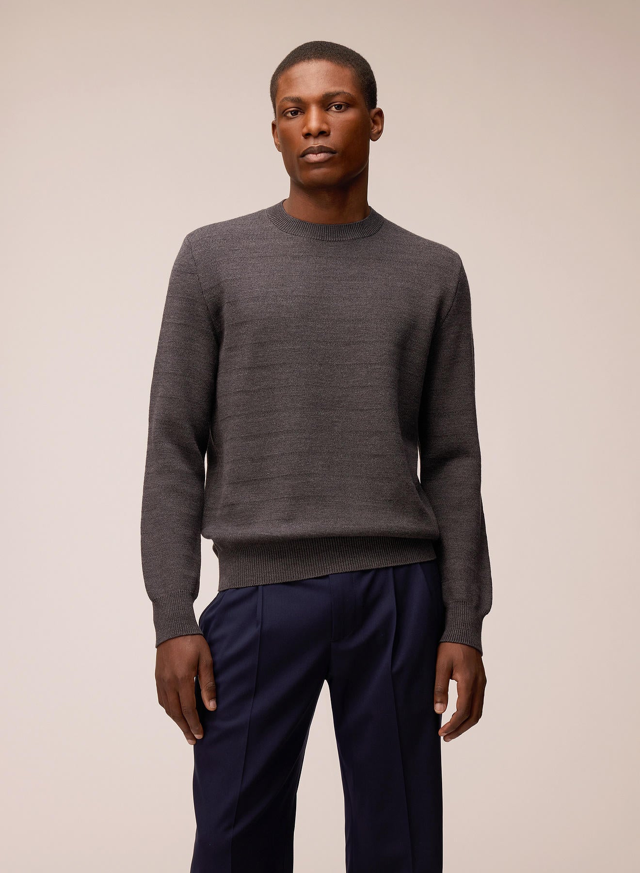 MAGLIONE A GIROCOLLO IN LANA MERINO