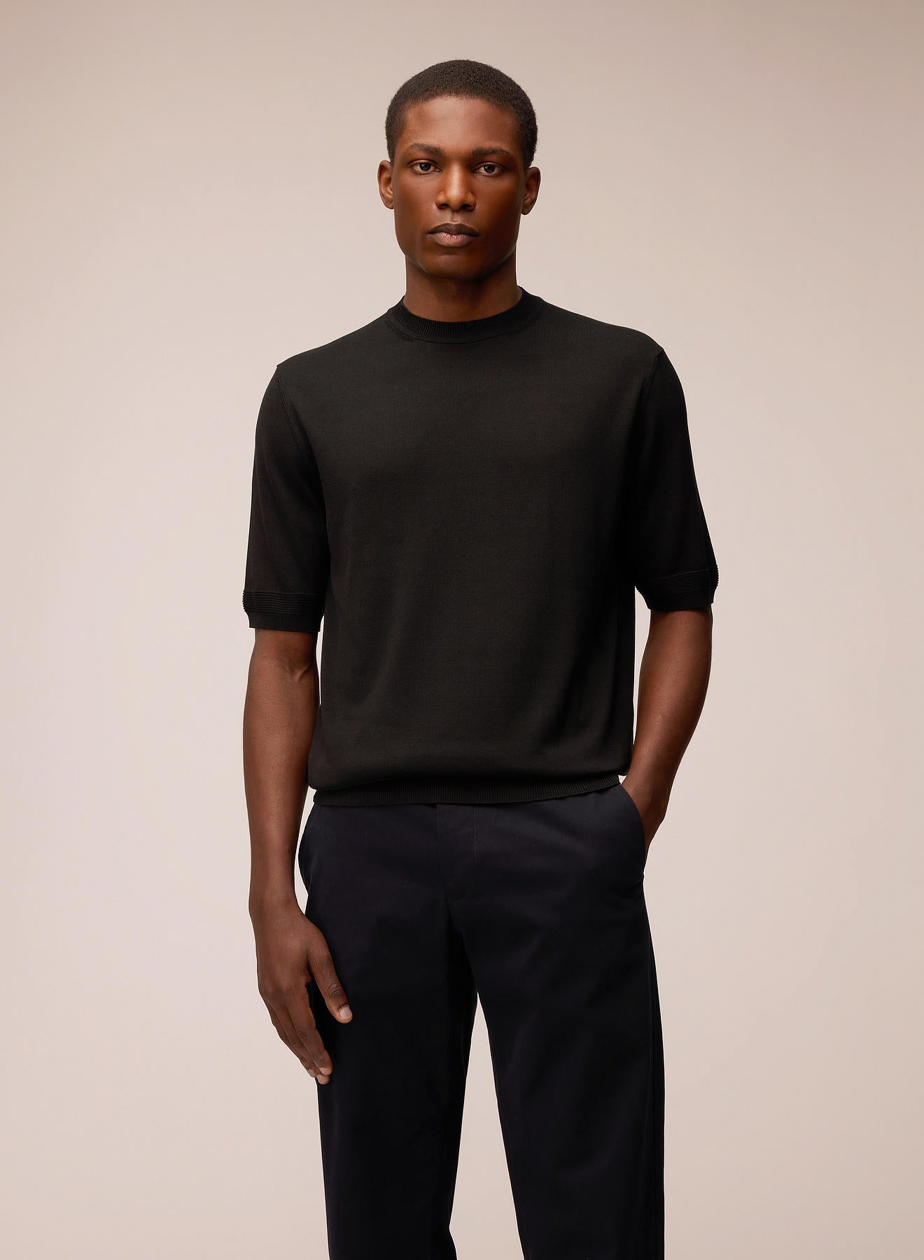 T-SHIRT IN SETA 