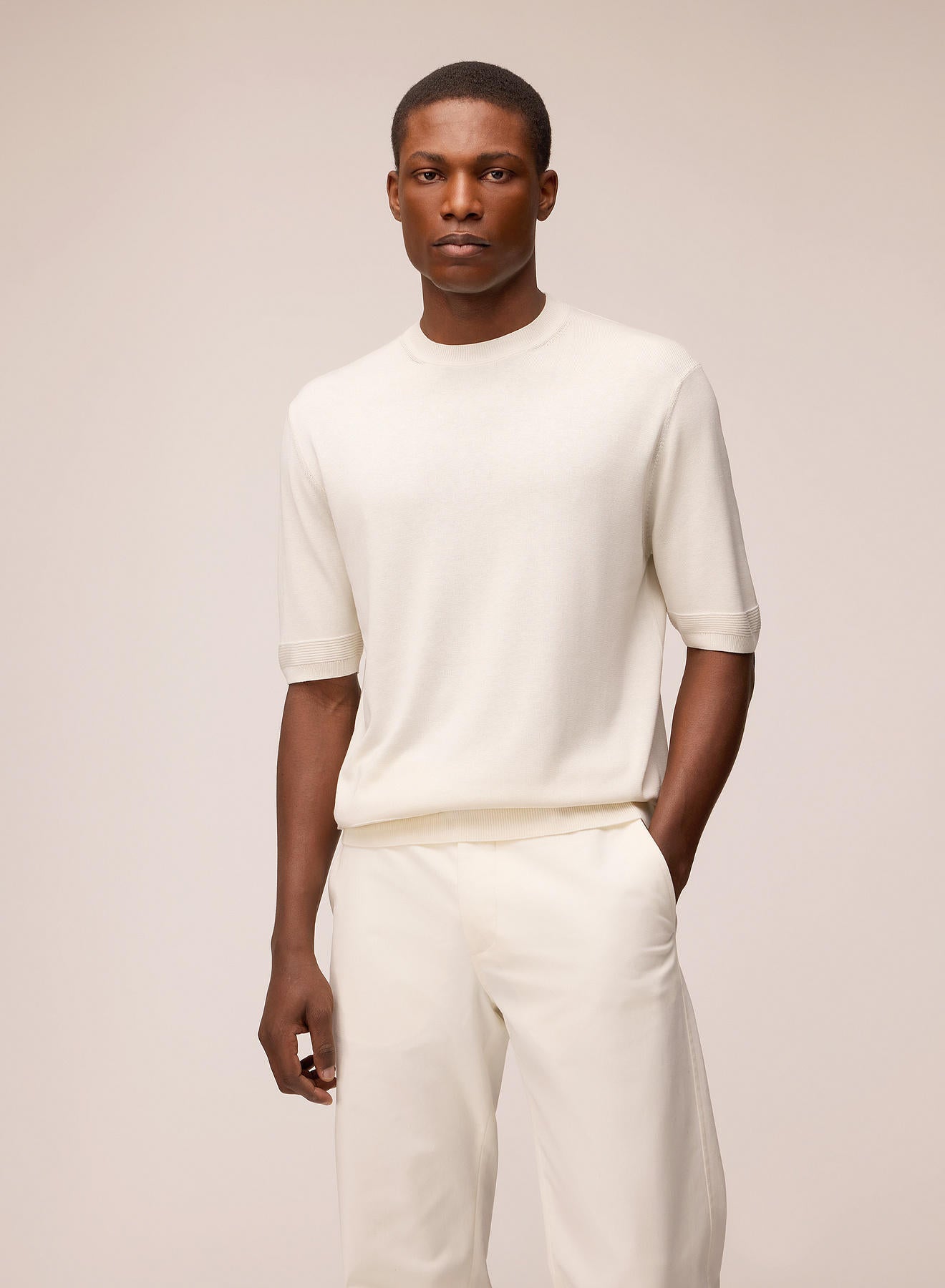 T-SHIRT IN SETA 
