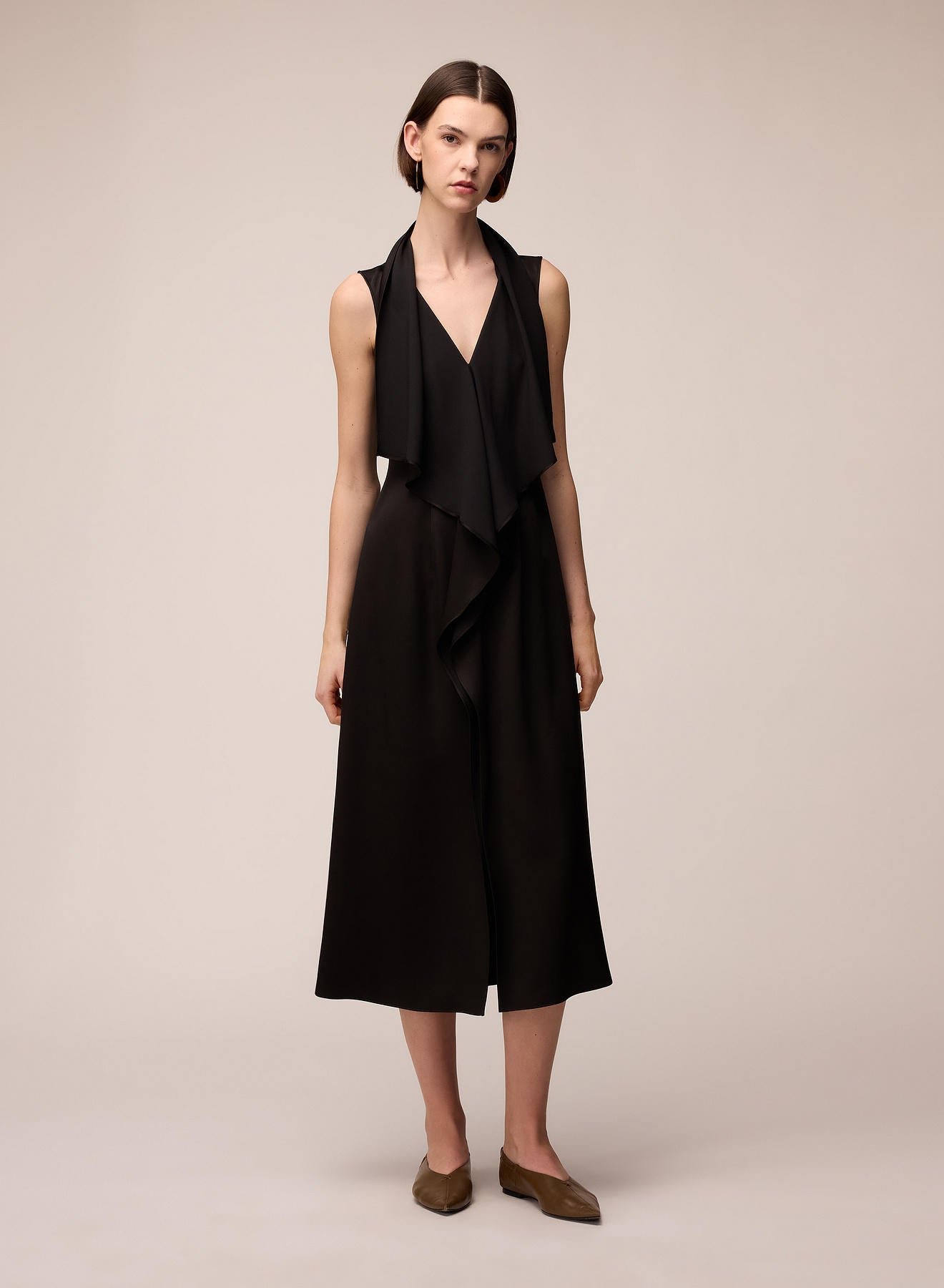 ABITO MIDI IN SATIN