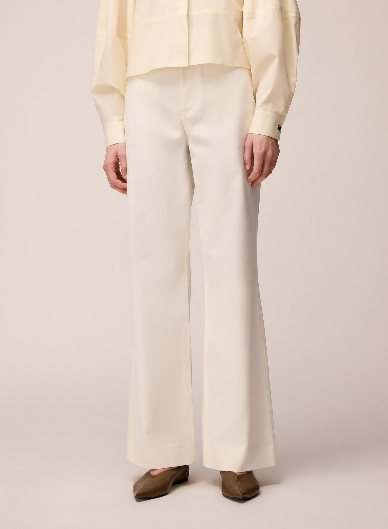 COTTON GABARDINE 5 POCKETS PANTS