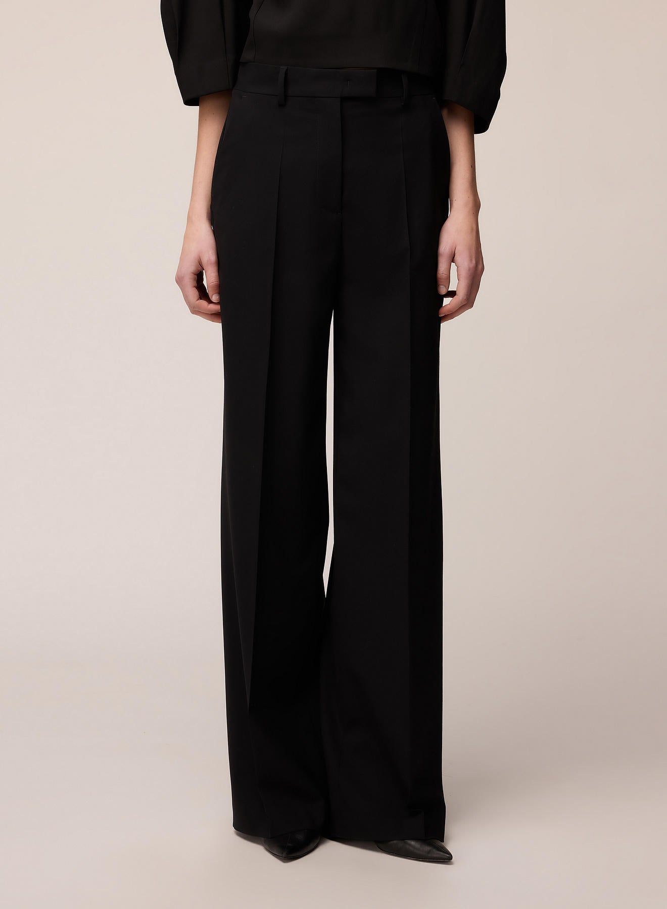 WOOL TAILORING PANTS