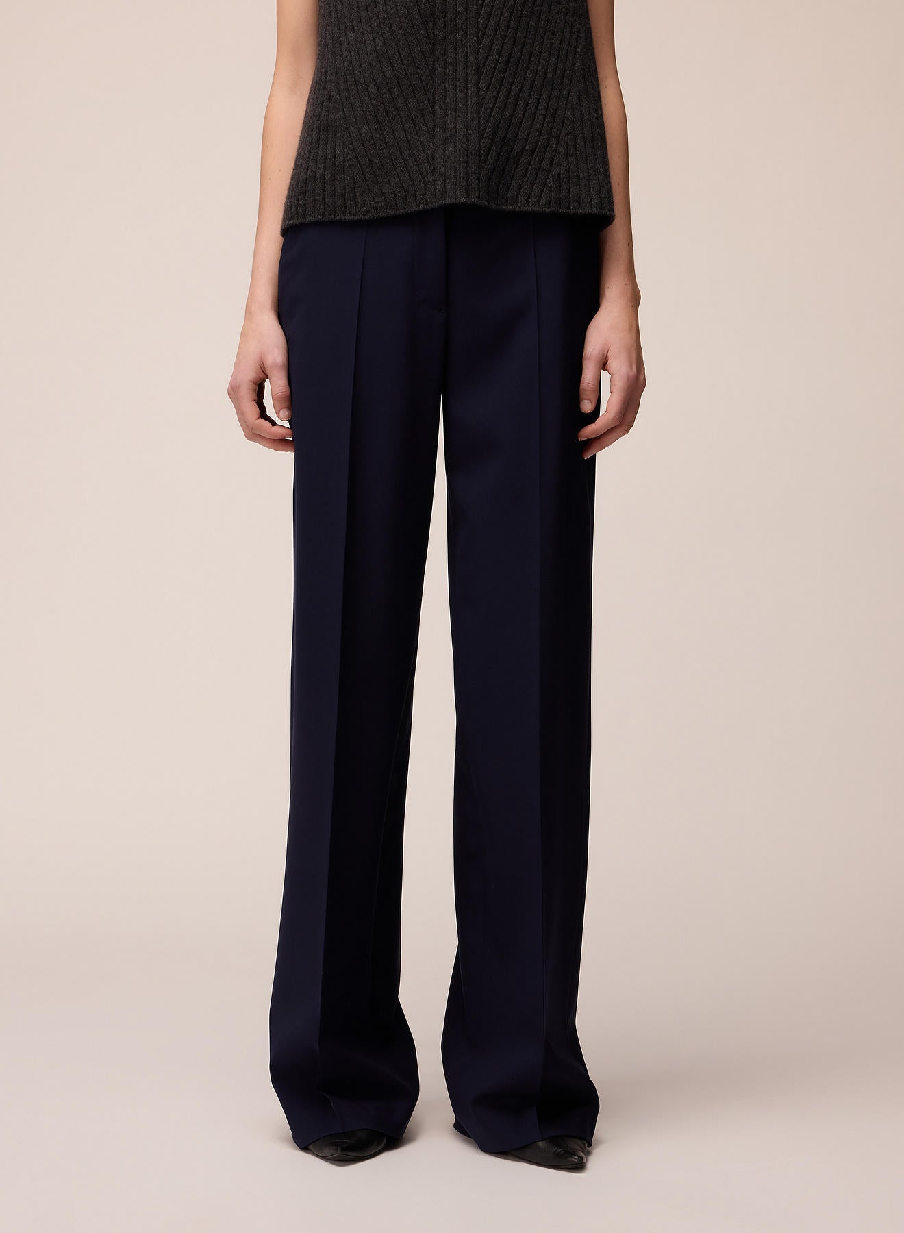 WOOL TAILORING PANTS