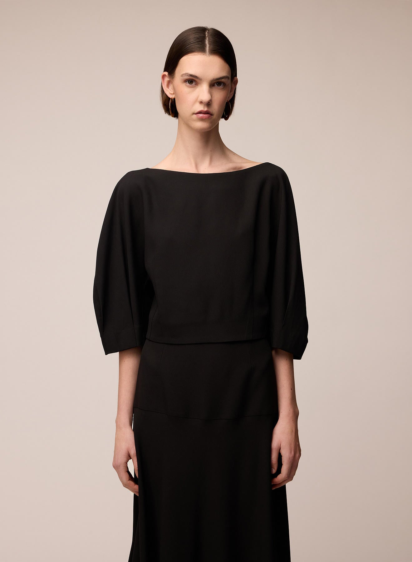 TOP IN CADY CON BOTTONI GIOIELLO