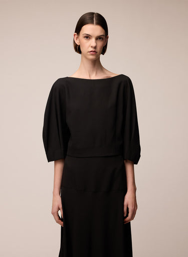 TOP IN CADY CON BOTTONI GIOIELLO