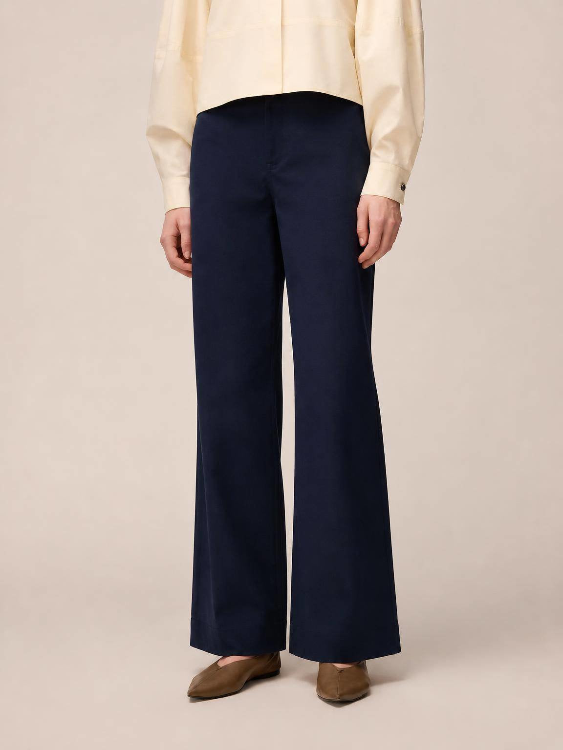 COTTON GABARDINE 5 POCKETS PANTS
