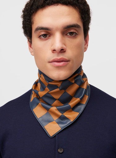 BANDANA DAMIER COLOR BLOCK