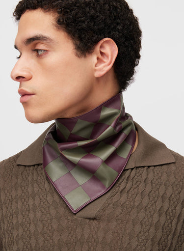 BANDANA DAMIER COLOR BLOCK