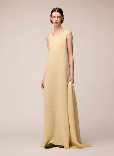 ABITO LUNGO IN CASHMERE SPAZZOLATO