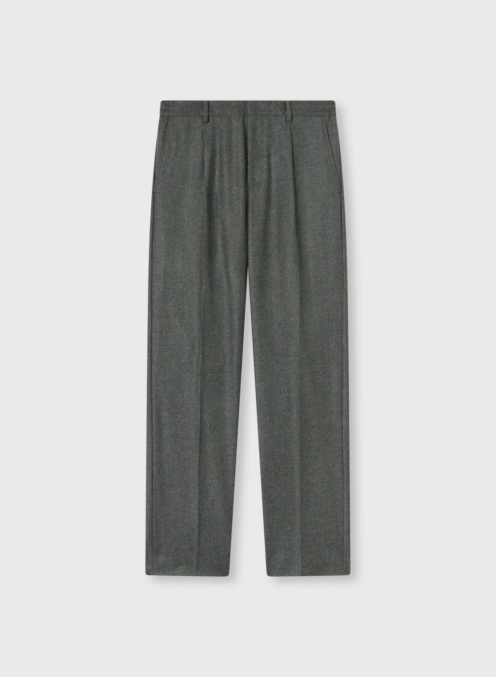 PANTALONE RELAXED FIT IN LANA E CASHMERE