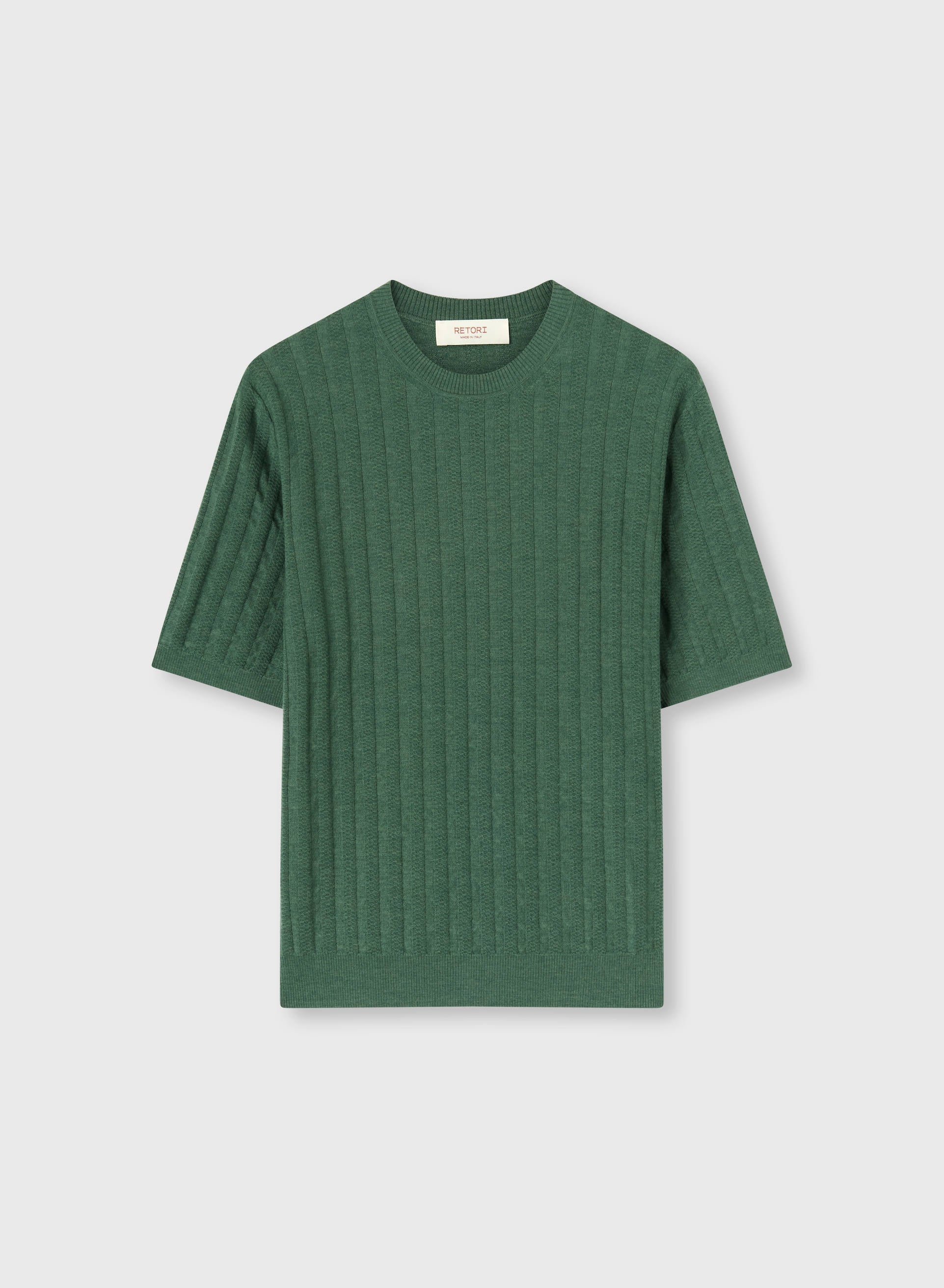 TSHIRT IN MAGLIA A MINI-TRECCE
