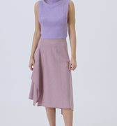 Retori Asymmetrical Skirt Iris - Ready To Wear - Luxury Skirts for Women